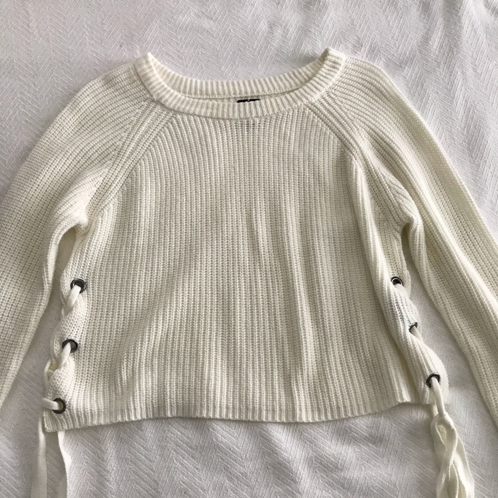 White sweater